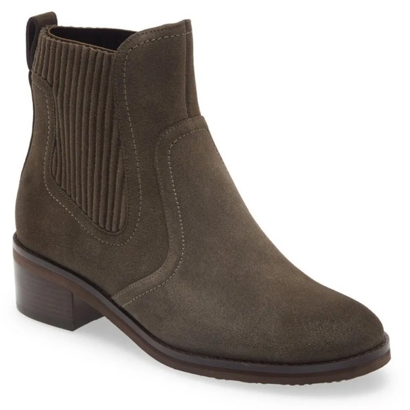 Cole Haan Women’s Grandseries Peetz Chelsea‎ Ankle Suede Bootie - Picture 1 of 13